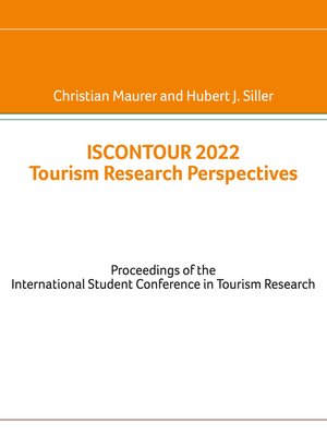 cover image of Iscontour 2022 Tourism Research Perspectives